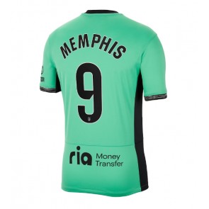 Atletico Madrid Memphis Depay #9 Koszulka Trzecich 2023-24 Krótki Rękaw